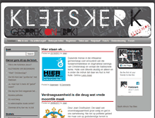Tablet Screenshot of kletskerk.co.za